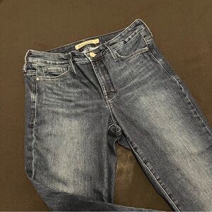 Athleta Dark Blue Skinny Jeans size 6